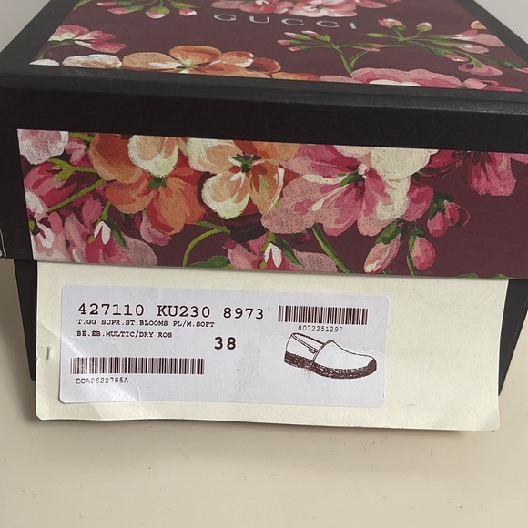 Authentic Gucci supreme bloom espadrilles 38 - Picture 4 of 6
